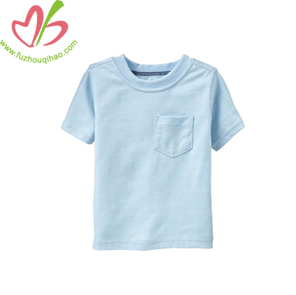 Summer Kids Blue Color T-shirt-Custom color