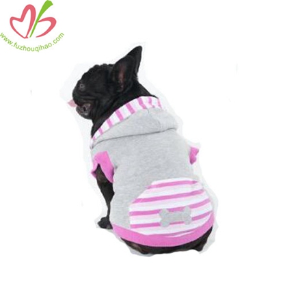 Fashion Pet Striped Dog Hoodie