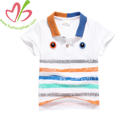 Colorful Boy's Polo Shirt