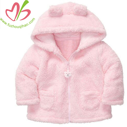 Girls Baby Outwear Clothing Baby Jacket Coral Fleece