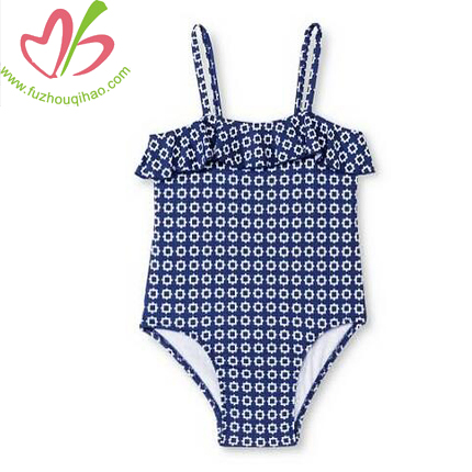 Baby Girls' Bodysuit Swimsuit-Fruit Print