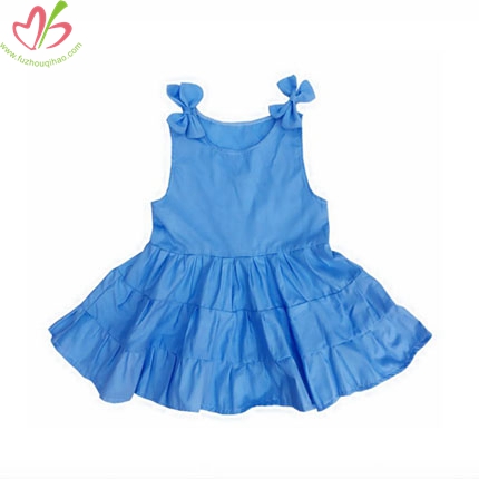 Turquoise Modal Kid's Dress