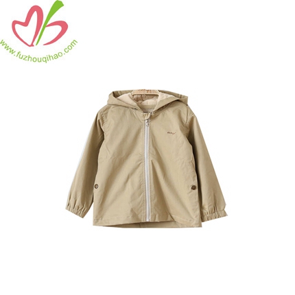 Baby Boy Jacket Zipper Unlined Upper Garment Leisure Coat