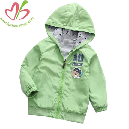 Children's Sports Coat Baby Clothes Boy Hooded Jacket